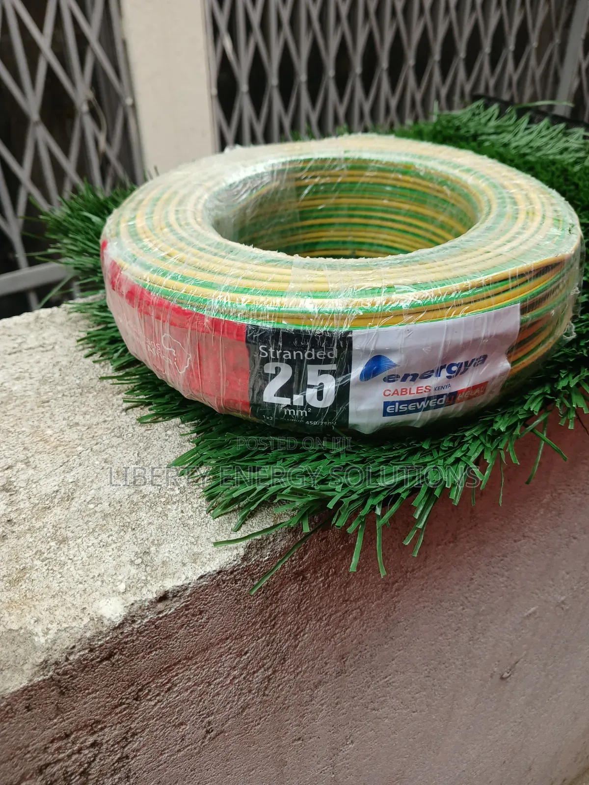 2.5 Energya Single Core Cable Y/Green
