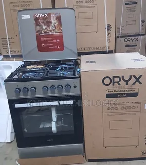 Mika Oryx Standing Cooker,60 X 60,3 Gas Pool Jet Burners + 1hot Plate