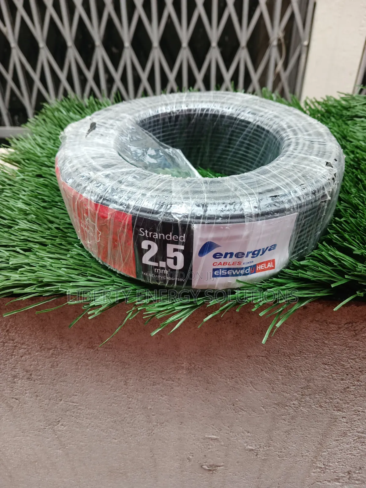 Cable Single Core ,2.5mm Energya Black