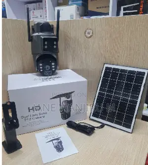 4mp Ubox Dual Lens Wifi Solar Security Camera Outdoor PTZ CCTV