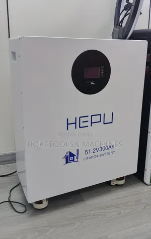 Hepu 15kwh 51.2v Lithium Battery With BMS