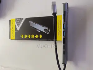 Type C Hub 5 in 1 With Ethernet Rj45