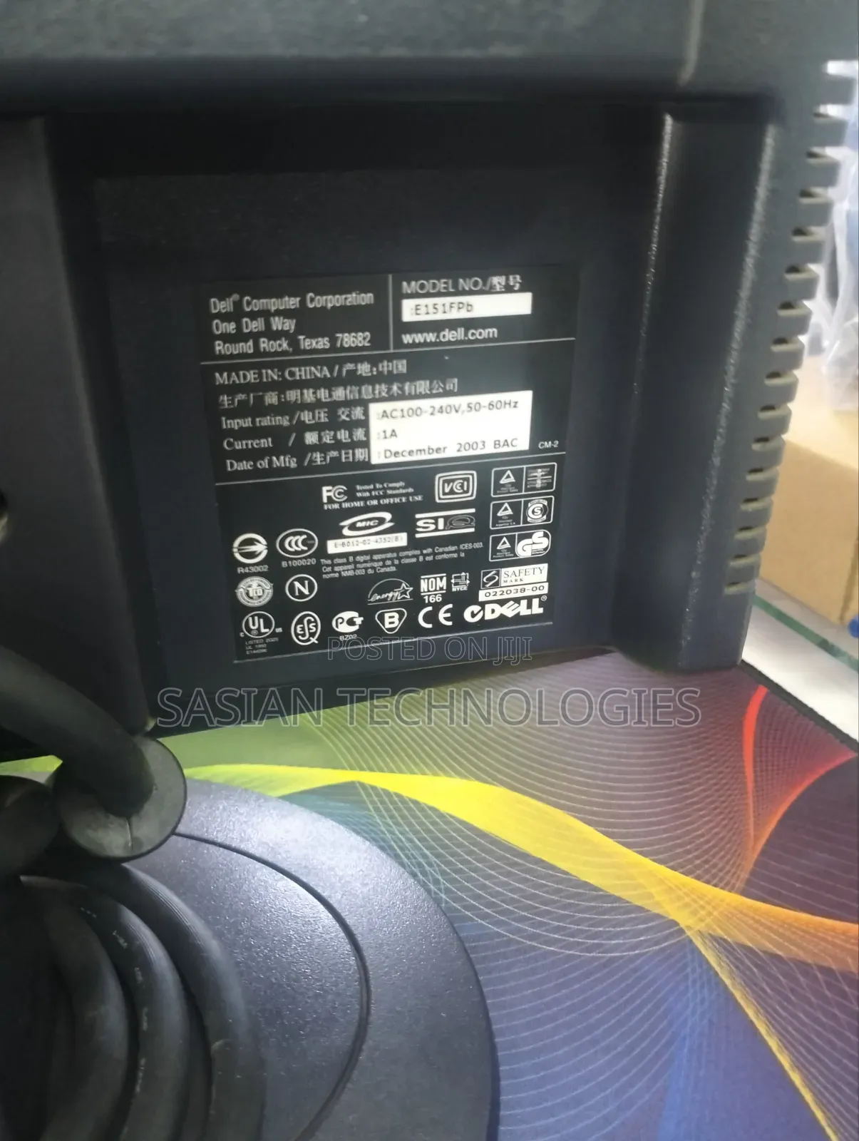 Dell E151fpb 15 Inches Moniter