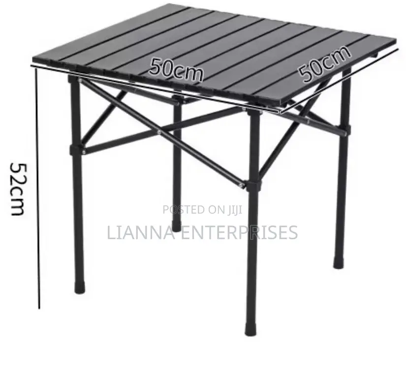 Foldable Metallic Picnic Camping Table