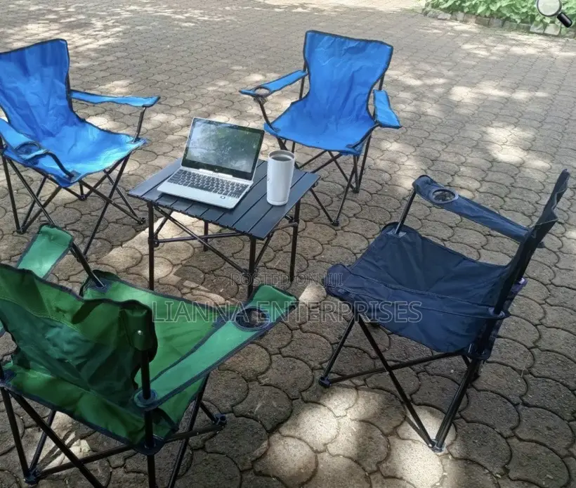 Foldable Metallic Picnic Camping Table