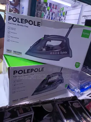 Syinix Polepole Steam Iron 1830–2180w – Brand New