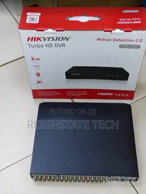 Voice and Motion Enabled Hikvision Turbo Hd DVR 32channels