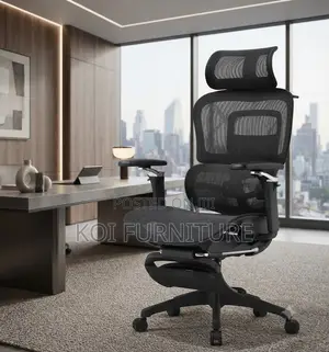 Office Chairs; Executive Style High Back Orthopedic Office Chairs