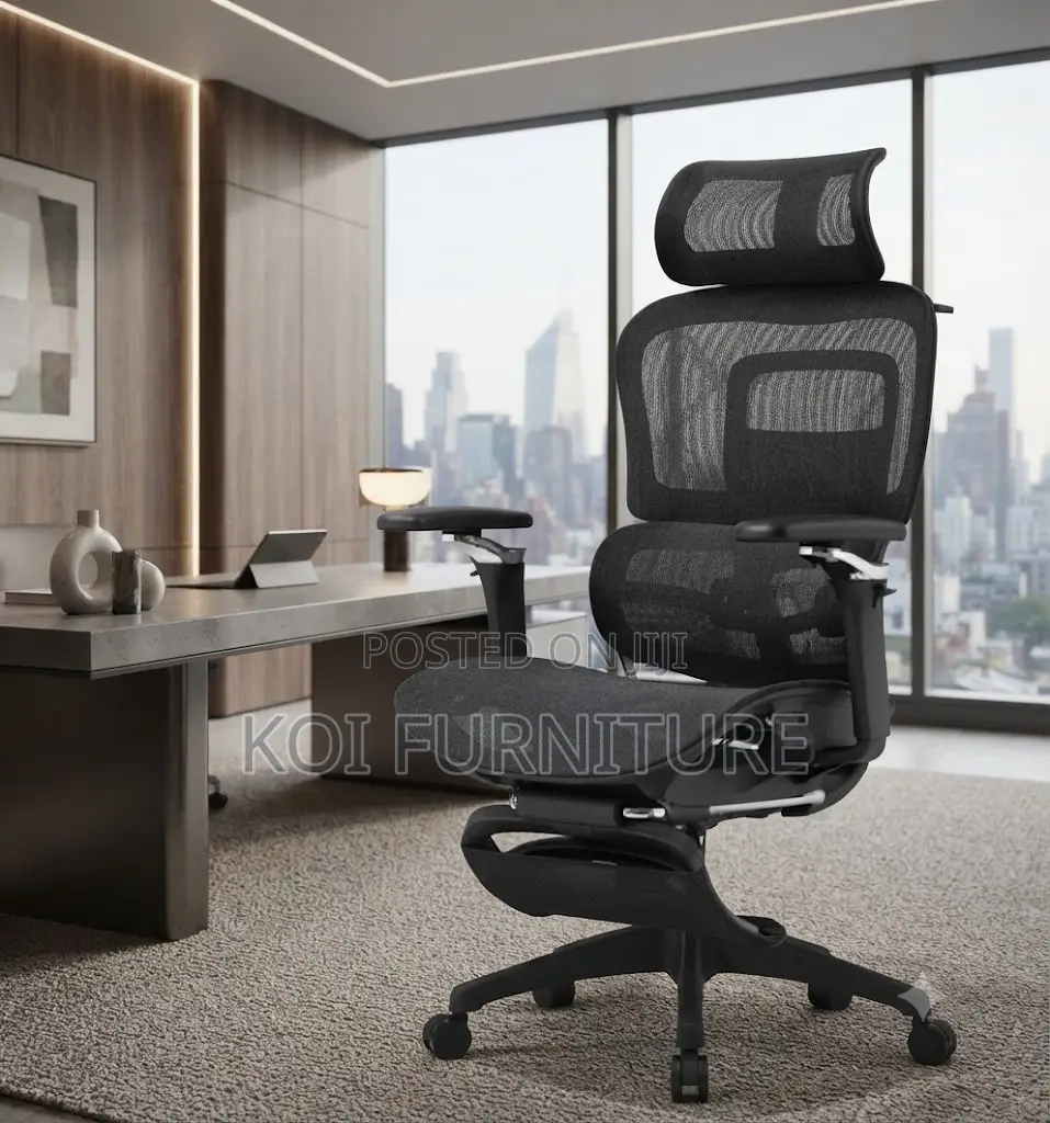 Office Chairs; Executive Style High Back Orthopedic Office Chairs