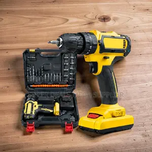 Diy Household Brushless Cordless Drill With Drilling Impact Functions