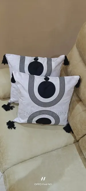 Abstract Cotton Throwpillow Covers