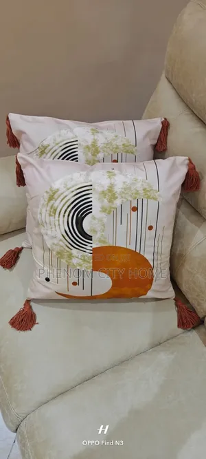 Cotton Tassel Throwpillow Covers