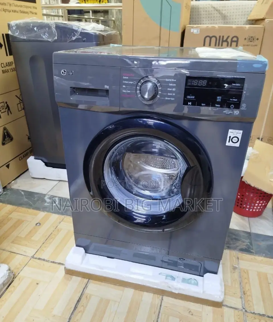 Lg 8kg Front Load Washing Machine
