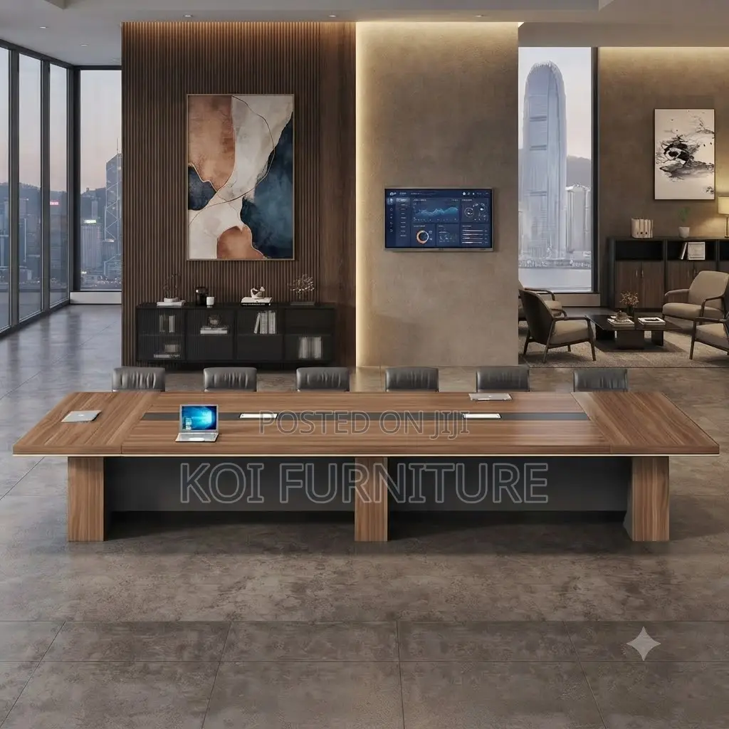 Boardroom Table; 3 Meters Executive Professiona Boardroom Table
