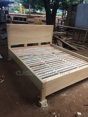 Light Wood Bed Frame 5x6