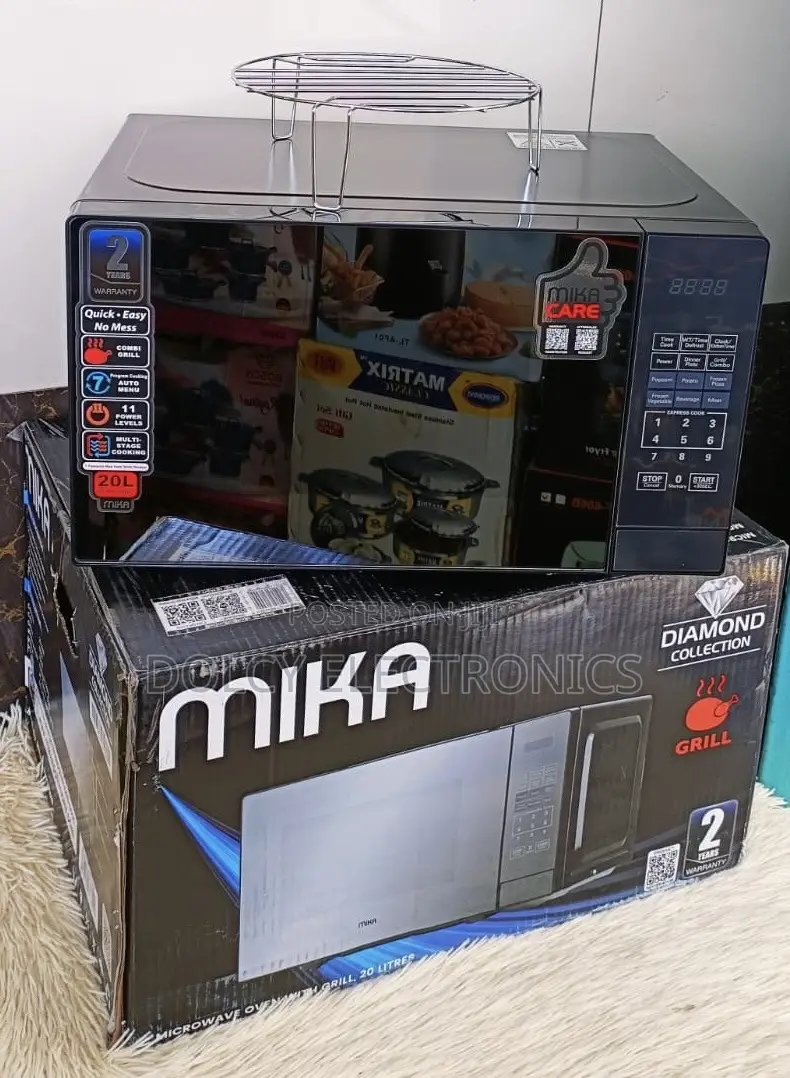 Mika Digital Microwave 20l Oven With Grill