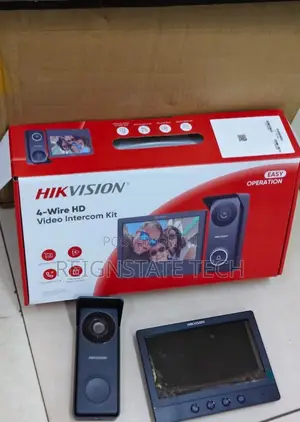 Hikvision Video Intercom Kit | Hd Video Door Phone With Indoor Monitor