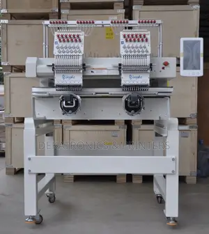 High-End Two Head Embroidery Machine 9 Needles
