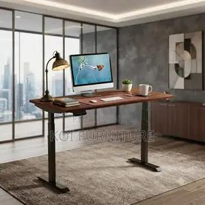 Office Desk; 1.2 Meters Electric Streamers Adjustable Gaming Desk