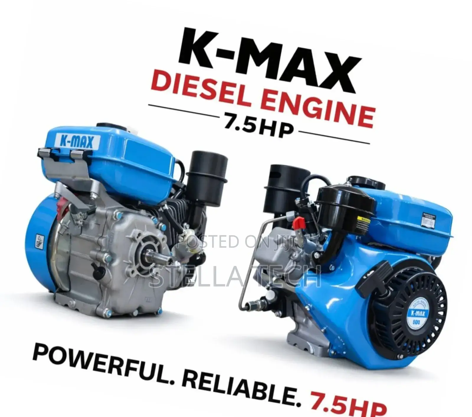 K Max 7.5hp Powerful Diesel Engine