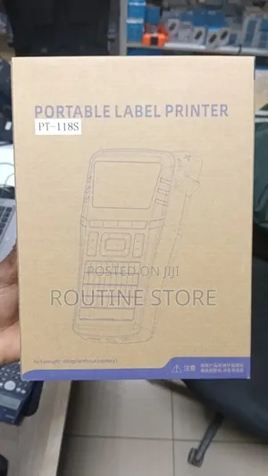 Puty Printer Labeling Machine Reachargable Pt118s