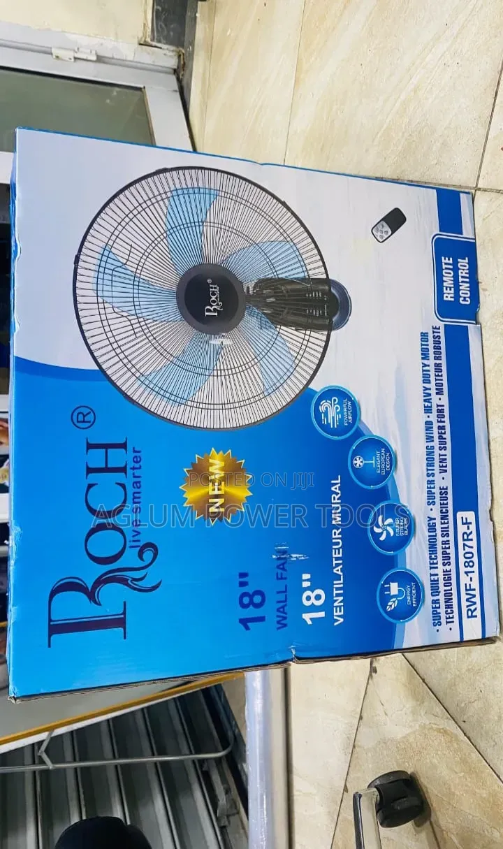 Roch Wall Fan With Remote Control