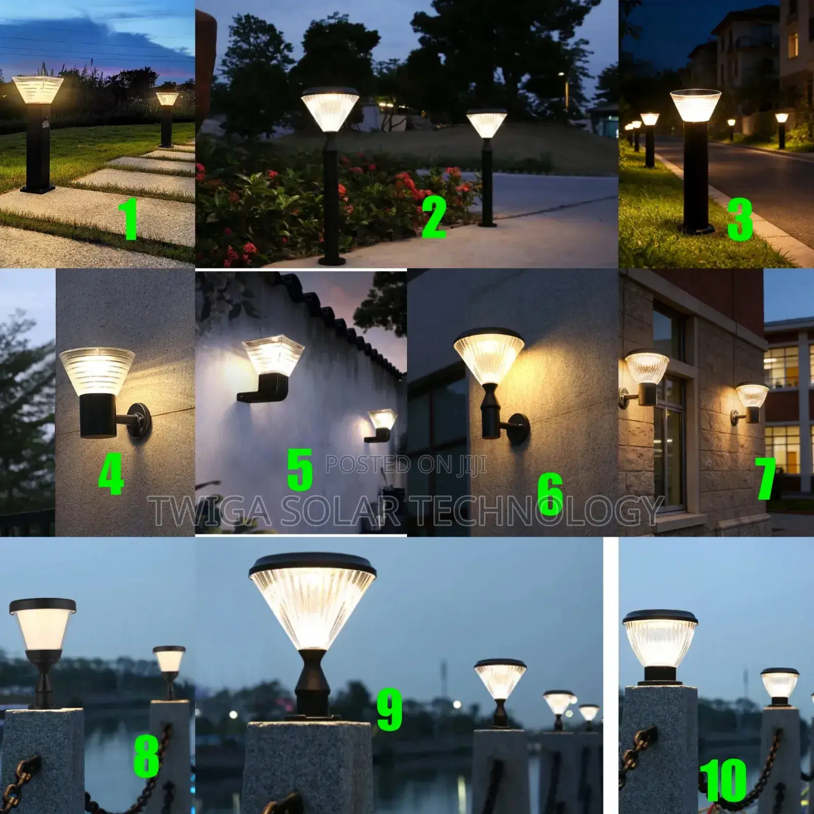 Assorted Solar Garden Lights