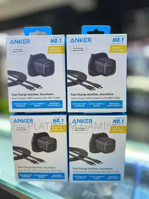 Anker 25w Compact Charger With C-C Cable