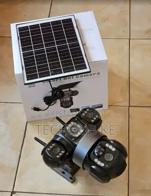 4g Solar PTZ Camera 3 Lens Hd Ai Smart Security Camera