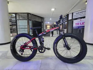 Fat Tyre Foldable MTB 26" Bicycle.