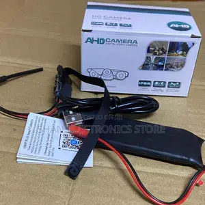 Pinhole Spy Cam 1080p Sound Detection Mn4 Rechargeable Cam