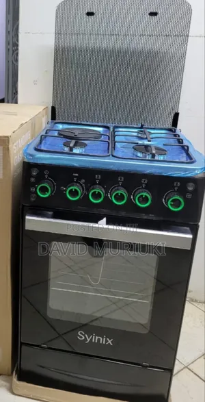 Syinix 50by 50 Standing Cooker With Electric Oven