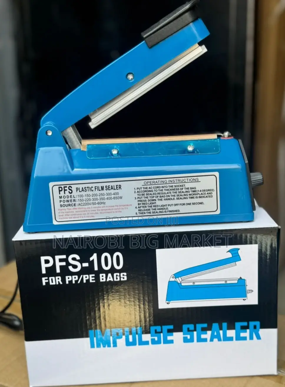 Electric Plastic Heat Sealer Machine