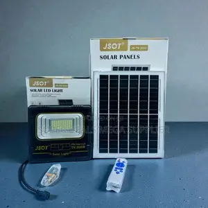 100w Solar Flood Light Ip66 Waterproof With Remote Control and Battery