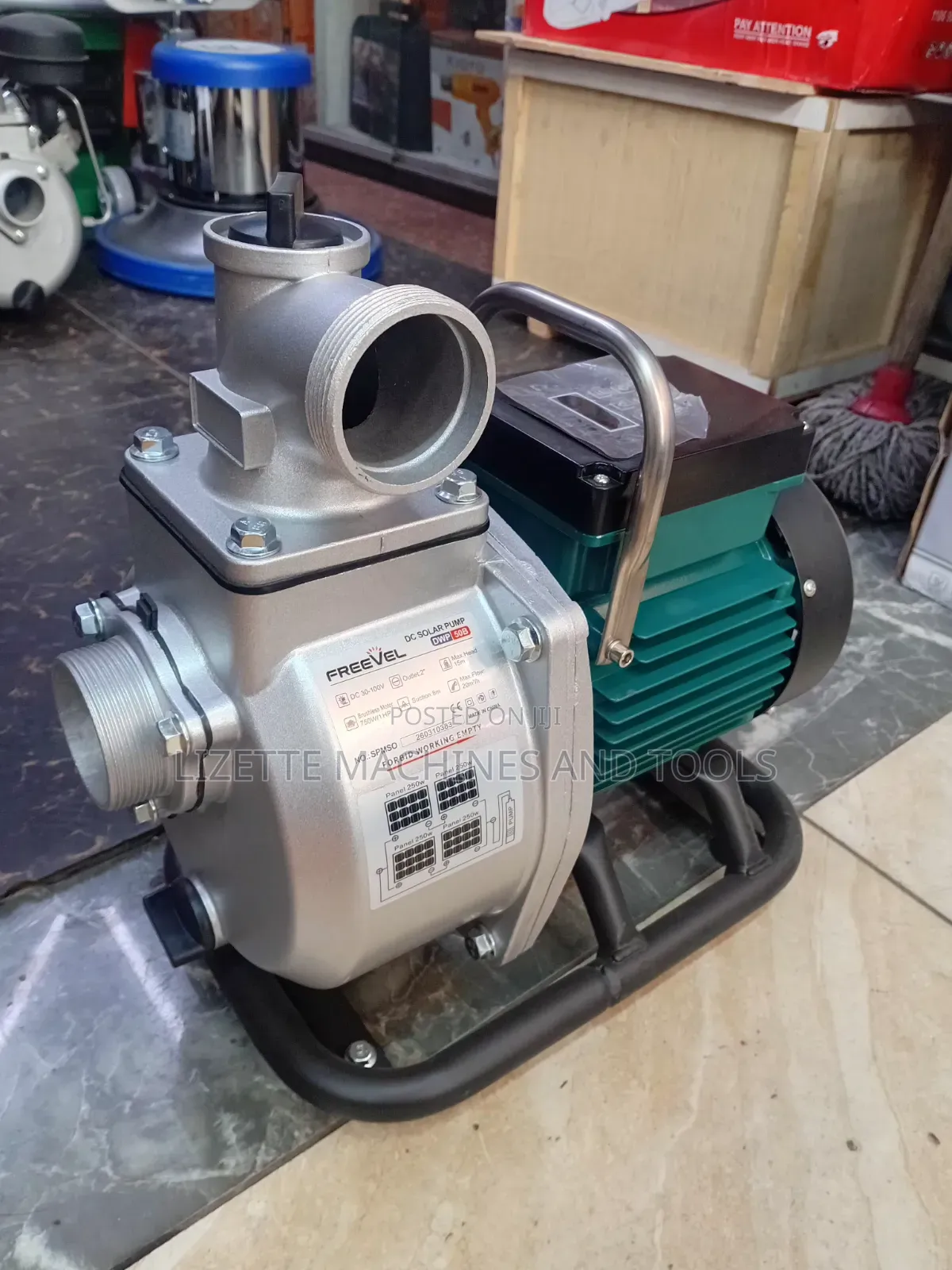 Freevel 2" Brushless Solar Surface Pump