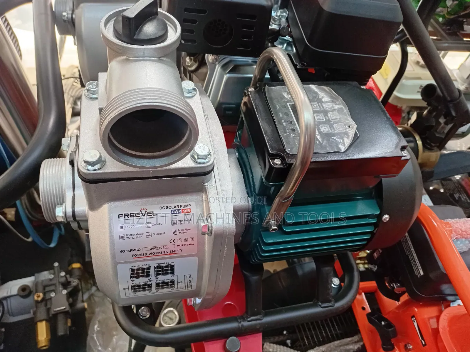 Freevel 2" Brushless Solar Surface Pump