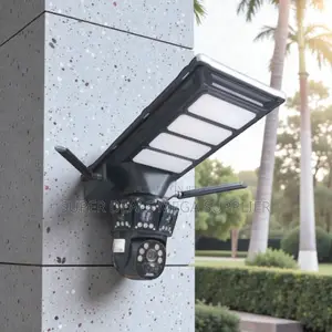 4g PTZ Crystal Clear Footage Solar Camera With Led Solar Street Light