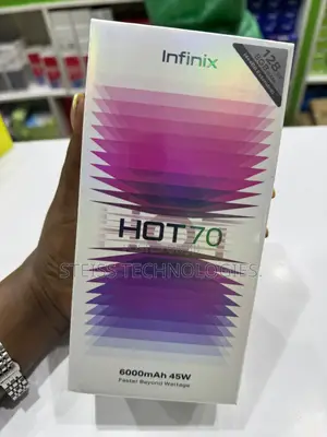 New Infinix Hot 70 128 GB Black