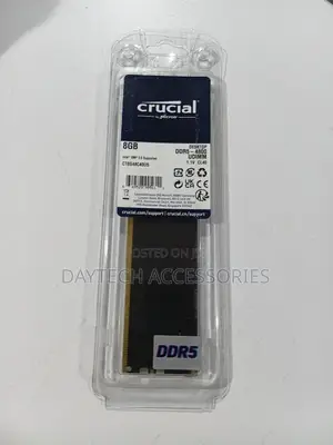 Crucial 8gb Ddr5-4800 Udimm Cl40 Desktop Memory Module