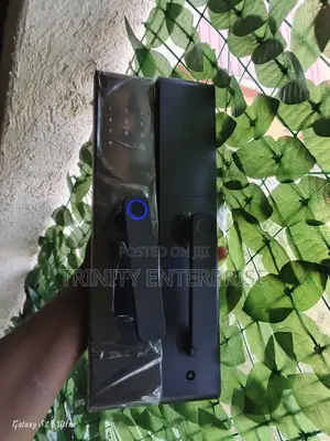 Tuya Wifi Cerradura Inteligente Wooden Electronic Fingerprint Keyless