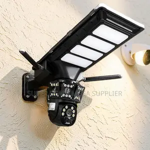 4g PTZ Rugged Design Solar Camera With Led Solar Street Light