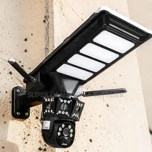 4g PTZ Energy Efficient Solar Camera With Led Solar Street Light