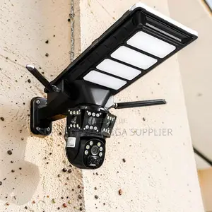 4g PTZ Eco-Friendly Solar Camera With Led Solar Street Light
