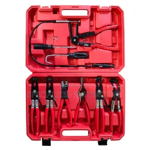 9 Piece Vehicle Hose Clamp Clip Pliers Removal and Installation Kit