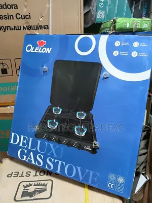 Olelon 4 Gas Burner Cooker – Reliable Family Cooking Stove