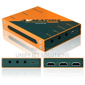 Avmatric Uc 2218 Dual Hdmi/ Hdmi - Usb 3 Video Capture Card