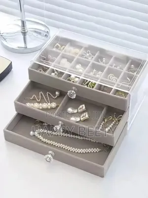 Acrylic Transparent Flannel Simple Jewelery,Rings, Neckless Etc