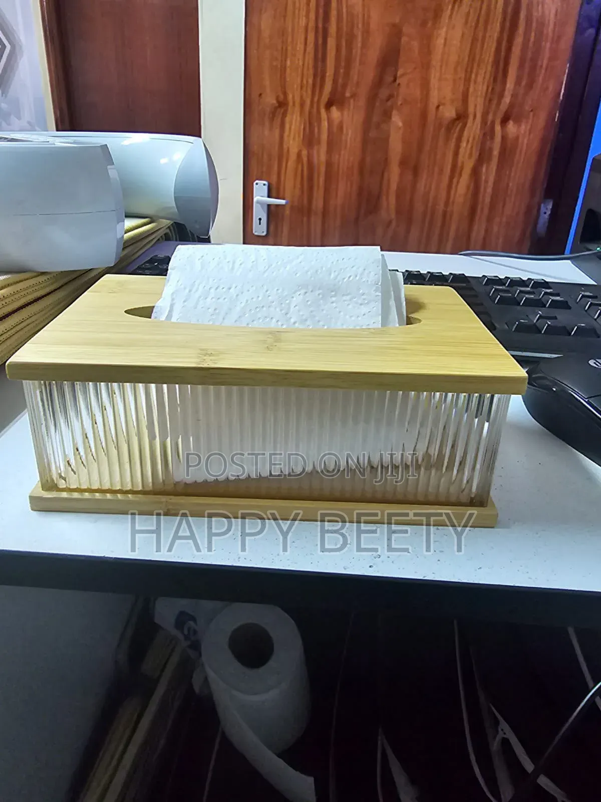 Bamboo Serviette Holder