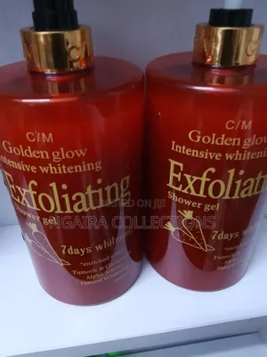 Exfoliating Shower Gel- Golden Glow Intensive Whitening