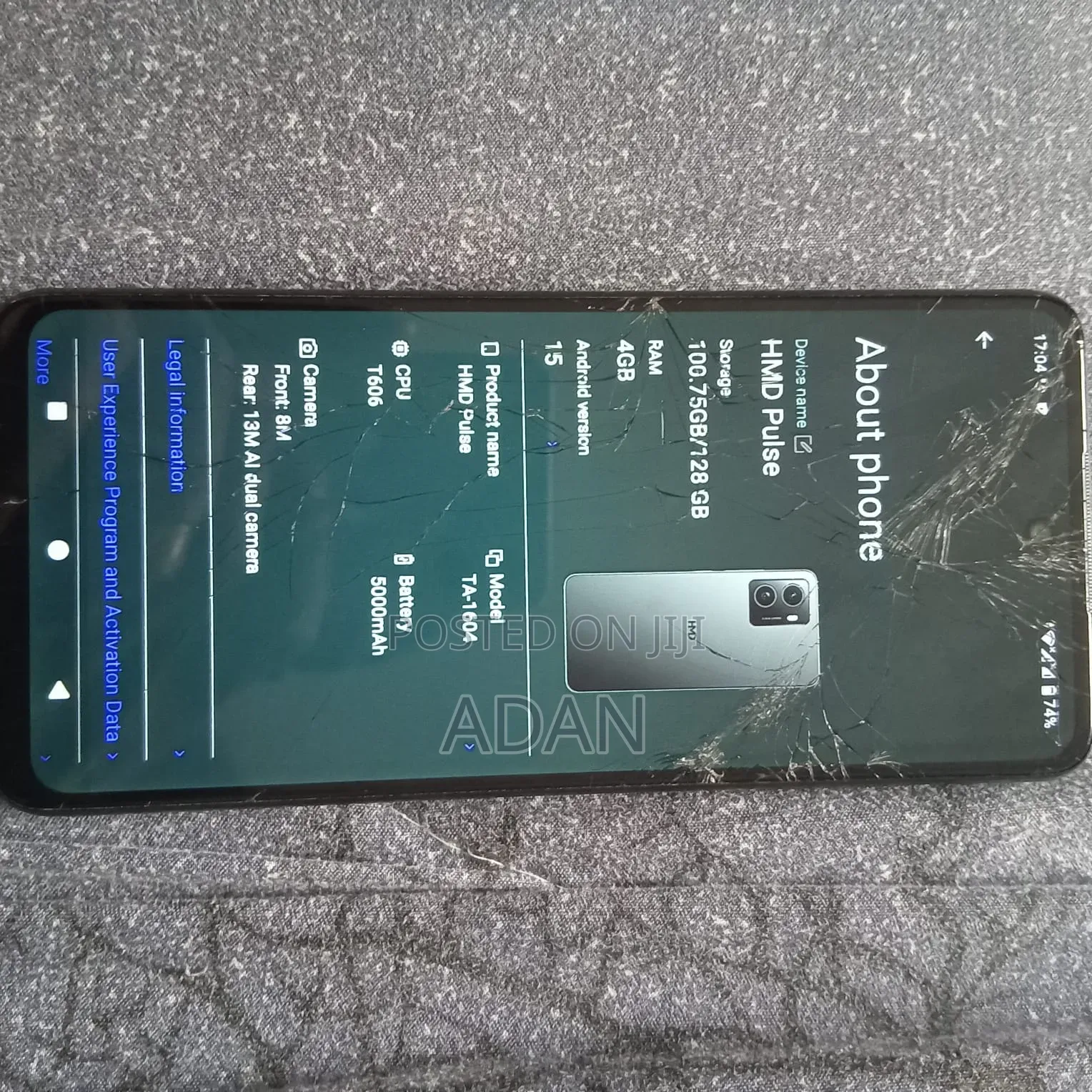 HMD Pulse Pro 128 GB Gray